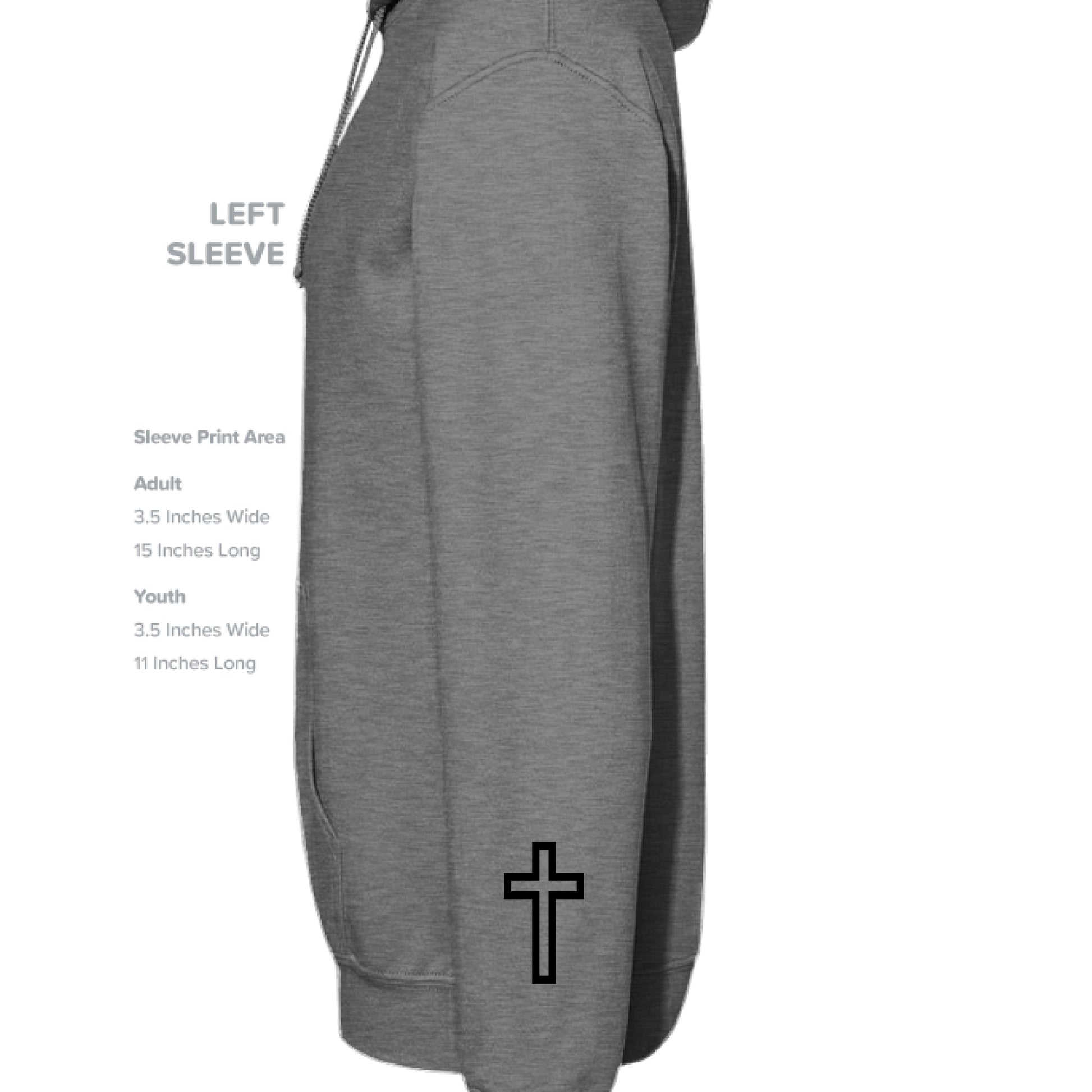 GRAPHITE HEATHER - SLEEVE_LEFT
