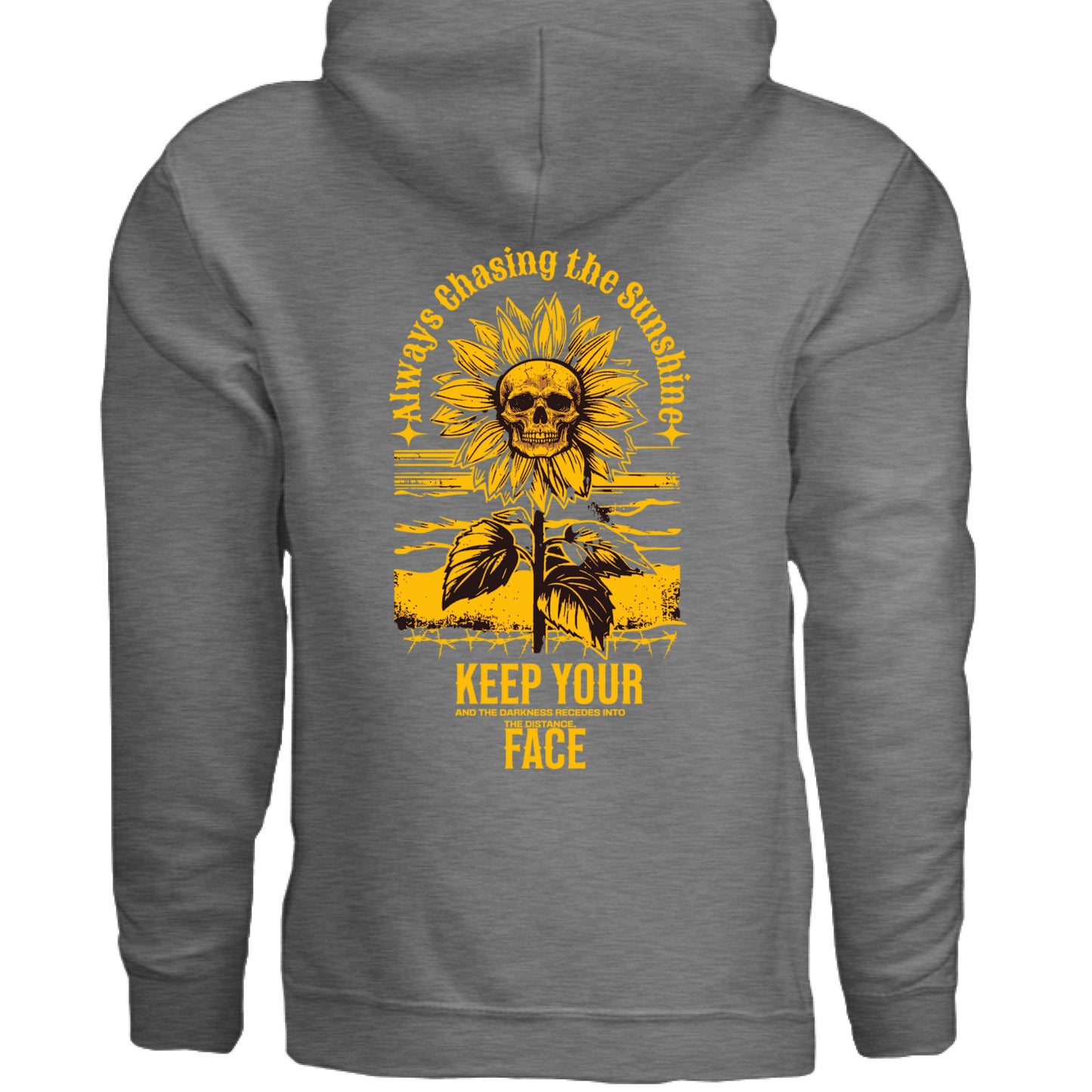 GRAPHITE HEATHER - BACK