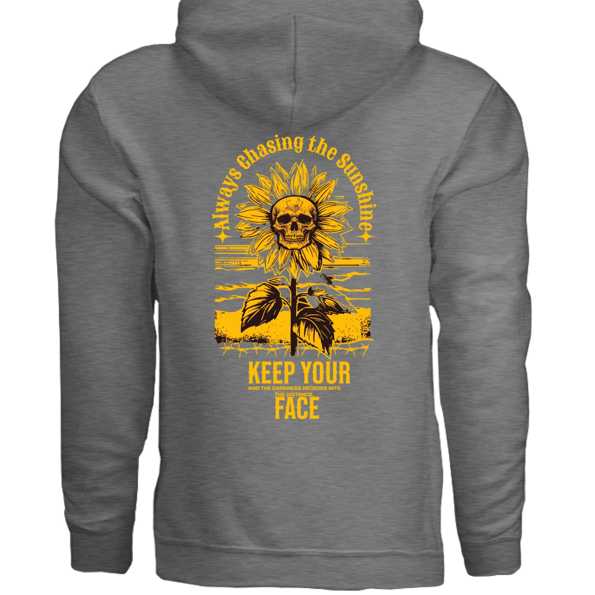 GRAPHITE HEATHER - BACK