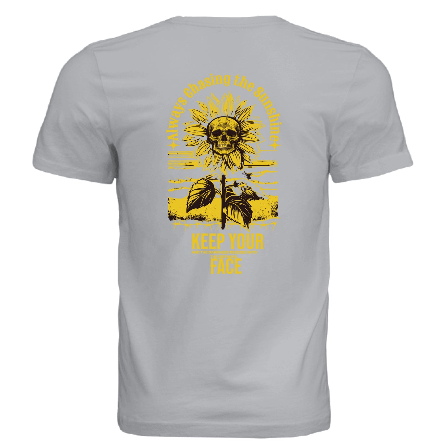 Solid Athletic Grey - BACK